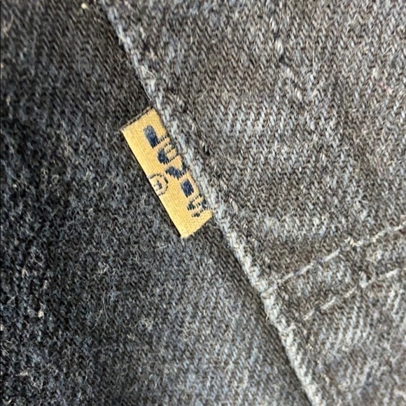 Levi’s Vintage 80’s High-rise Washed Black Jeans size 12(6) - Picture 5 of 10